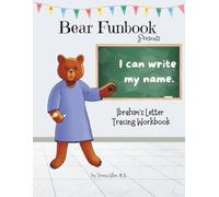 Bear Funbook Presents I Can Write My Name Ibrahim’s Personalized Letter Tracing Workbook