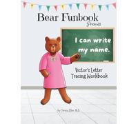 Bear Funbook Presents I Can Write My Name Victor’s Personalized Letter Tracing Workbook (Personalized Letter Tracing Workbooks)