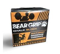 BEAR GRIP Bloque de tiza multideportivo, 56 g, para levantamiento de pesas, escalada, gimnasia, crossfit y agarre de fitness