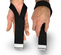 BEAR GRIP Correas de levantamiento de pesas, olímpicas, resistentes, ideales para levantamiento de potencia y entrenamiento de gimnasio, para hombres y mujeres (algodón)