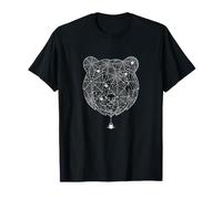 Bear Head Spider Web Halloween Niños Niñas Camiseta