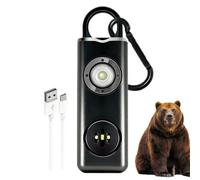 Bear Horn | 130db Rechargeable Alarm | Horn to Scare Bears with LED Strobe