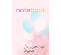 " Bear Hugs & Balloons: A Cute Notebook for Happy Thoughts ": Cute & Cheerful Notebook for Notes, Dreams and Ideas