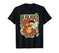 Bear Hugs Hug Fan Obsession Teddy Love Club Cita Niños Camiseta
