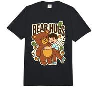 Bear Hugs Hug Fan Obsession Teddy Love Club Cita Niños Comfort Colors Adult Heavyweight T-Shirt