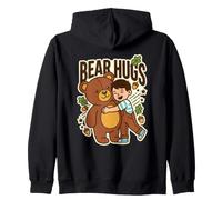 Bear Hugs Hug Fan Obsession Teddy Love Club Cita Niños Sudadera con Capucha