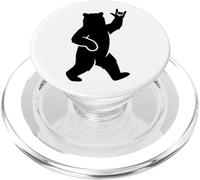 Bear I Love You Hand Lenguaje de señas Lindo ASL Día de San Valentín PopSockets PopGrip para MagSafe