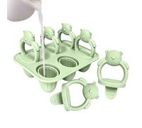 Bear Ice Mold, Silicone Freezer Tool, Reusable Teething Maker with Sturdy Layer, Dessert Utility with Refined Texture, 4.72x3.94x3.11 inches Kitchen Category, Food Holder for Breast Milk Fruit
