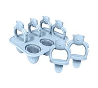 Bear Ice Mold, Silicone Freezer Tool, Reusable Teething Maker with Sturdy Layer, Dessert Utility with Refined Texture, 4.72x3.94x3.11 inches Kitchen Category, Food Holder for Breast Milk Fruit