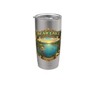 Bear Lake State Park Idaho - Recuerdo gráfico novedoso Vaso térmico de acero inoxidable de doble pared