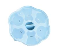 Bear Mold, 6 Cavities Silicone Mold, 6,1 x 5,71 x 1,18 pulgadas Decorative Cartoon Animal Baking Making Molds for Candy, Cookie, Cake Decoration, Clay, Resin, Gum Paste