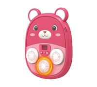 Bear Musical Punching Machine - LED Rechargeable Boxing Toy, Wall Target Board | Indoor Outdoor Sports Gym Training Activity, Family Birthday Home Entertainment, Durable Practical Device, Easy Use