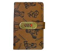 Bear Password Lock Money Book, Con Bloqueo De Contraseña Seguro, 17,7x11,2 Cm, Desafío De Ahorro De Sobres, Cuaderno De Gestión De Facturas, Herramienta De Gestión Financiera, Para Facturas, Niños, Ad