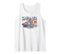 Bear & Personal Watercraft Smith Mountain Lake Virginia SML Camiseta sin Mangas