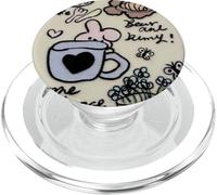 Bear Rabbit Cake Flower Flowerpot PopSockets PopGrip para MagSafe