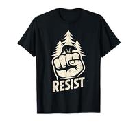 Bear Resist National Park Forest Salvar Nuestros Parques Vida Silvestre Camiseta
