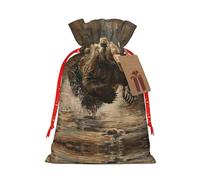 Bear Running - Bolsas de lona reutilizables para artículos a granel, varios tamaños para todas las ocasiones