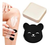 Bear Shape Lotion Applicator - Silicone Skin Care Pad, Tanning Oil and Moisturizer Applicator Tool for Body Lotion Sunscreen BB Cream, Soft Easy Grip Pad for Legs Feet Arms Back Daily