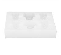 Bear Silicone Form for Confections & Chocolate | 6 - Cavity Reusable Form for Baking/Soap Making/Crafts | Food - Grade BPA - Silicone, Dishwasher Safe