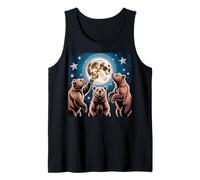 Bear Stuff Bears Jersey para hombre y mujer Moon Bear Lovers Camiseta sin Mangas