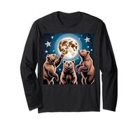 Bear Stuff Bears Jersey para hombre y mujer Moon Bear Lovers Manga Larga