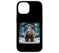 Bear Stuff Bears Jersey Selfie Alien OVNIs Weird Bear Lovers Carcasa para iPhone 14