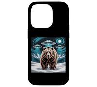 Bear Stuff Bears Jersey Selfie Alien OVNIs Weird Bear Lovers Carcasa para iPhone 14 Pro