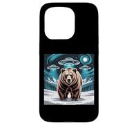 Bear Stuff Bears Jersey Selfie Alien OVNIs Weird Bear Lovers Carcasa para iPhone 15 Pro