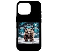 Bear Stuff Bears Jersey Selfie Alien OVNIs Weird Bear Lovers Carcasa para iPhone 16 Pro