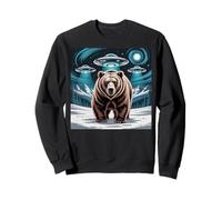 Bear Stuff Bears Jersey Selfie Alien OVNIs Weird Bear Lovers Sudadera