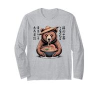 Bear Stuff Bears Ramen - Oso de anime japonés Kawaii Manga Larga