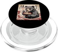 Bear Stuff Bears Ramen - Oso de anime japonés Kawaii PopSockets PopGrip para MagSafe