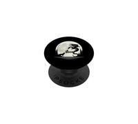 Bear Wolf Poke El Dragón Serpiente en Luna Llena el Bosque PopSockets PopGrip Adhesivo