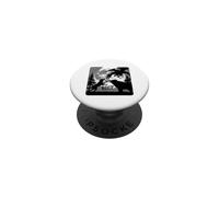 Bear Wolf Poke El Dragón Serpiente en Luna Llena el Bosque PopSockets PopGrip Adhesivo