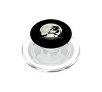 Bear Wolf Poke El Dragón Serpiente en Luna Llena el Bosque PopSockets PopGrip para MagSafe