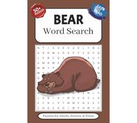 Bear Word Search Puzzle Book: Word Searches with Easy to Read Print about Bears, Bear Species, Habitats, and More | 6x9 inches, 110 pages | 50+ ... for Vacations, Holidays, and Relaxing Times