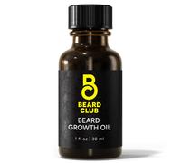Beard Club - Aceite de crecimiento de la barba: cultivo una barba y cabello ms gruesa de relleno de la barba y el cabello - Coconut natural saludabl