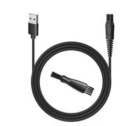 Beard Club - Cargador para barba, cargador PT45 y recortadora corporal BT-ZERO, 1 cepillo de limpieza, cable de alimentación de 3.3 pies