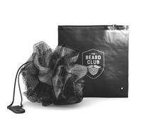 Beard Club - Esponja exfoliante de lufa prémium para hombres - Depurador corporal de ducha suave para hombres y mujeres, lufa de baño grande para un cuidado de la piel lujoso, puf de ducha duradero y