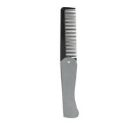 Beard Comb, Pocket Comb For Men, Folding Hair Straightener, Stainless Steel Pocket Size, Beard Mustache Combs For Husband Dad Home Travel Vacation Apartment College Dorm Hotel