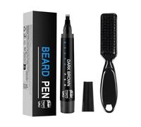 Beard Filler Pen Cosmetic, Waterproof Filling Makeup, Mustache Brush Enhancement Tool With Premium Build, Hairline Care System With Smart Design, Smooth Radiant Coverage Aid, Essential Companion