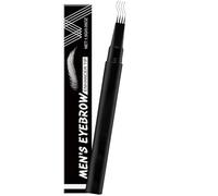 Beard Ink - Facial Hair Styling Pencil, Mustache Shaper Coloring Tool, Four Fork Tip Precision Fill with Waterproof Formula Design, Beard Grooming Solution for Daily Use, Beards Tool, Styling Care Use
