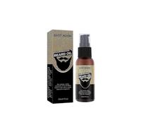 Beard Oil, Men's Facial Sideburns Styling Moisturizing Black Dense Treatment Oil