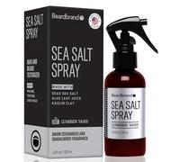 Beardbrand Spray de sal marina para hombres: el spray para textura del cabello añade volumen instantáneo, para un aspecto ligero y natural texturizado, aroma de jardín de madera, logra un estilo sin