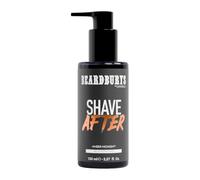 Beardburys After Shave Black | Loción After Shave para Hombre, Bálsamo Calmante, Refrescante e Hidratante para Después del Afeitado, Vitamina E, Karité y Aloe Vera - 150ml