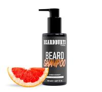 Beardburys Champu Barba Hombre 2 en 1 | Limpiador Facial y Jabón Barba, Piel Protegida y Barba Suave, Sin Sulfatos y Sin Parabenos, Vegano, Aroma Amber - 150ml