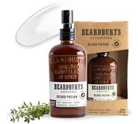 Beardburys Essentials Beard Potion Balsamo Barba Hombre, Crema Hidratante Barba con Aloe Vera y Vitamina E, Acondiciona y Suaviza, Ingredientes Naturales, Beard Balm, 50ml