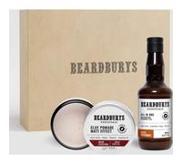 Beardburys Essentials Kit Clay Cera Mate + Champú All in One