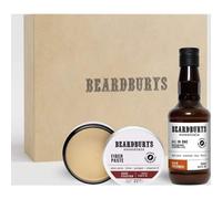 Beardburys Essentials Kit Fiber Cera Semi-Mate + Champú All in