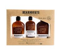 Beardburys Essentials Skincare | Pack Rutina Facial para Hombre. Kit de Crema Hidratante Rostro + Bruma Facial+ After Shave Barba. Cosmética con Ácido Hialurónico y Lúpulo.